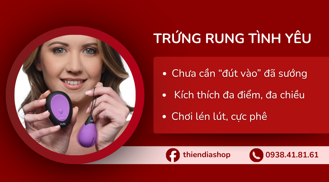 Trứng rung tình yêu banner