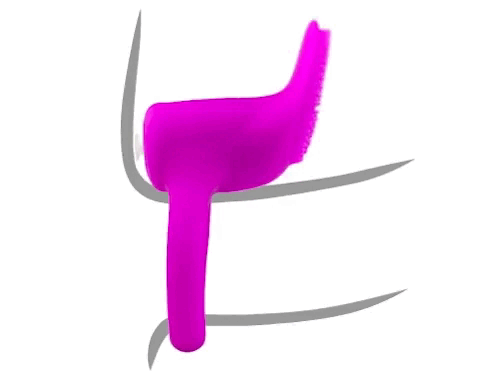 Cách hoạt động của vòng rung đeo cu có gai Magenta