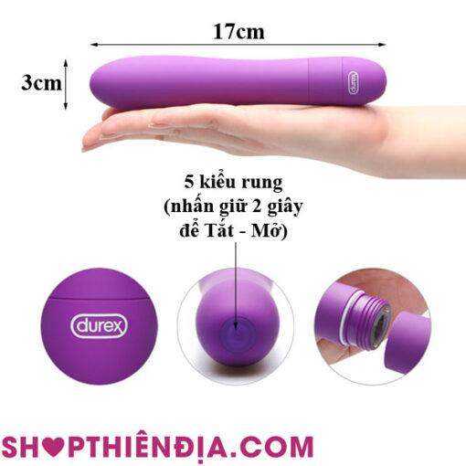 Sản phẩm có động cơ với 5 kiểu rung mạnh mẽ cho cảm giác đê mê ngây ngất