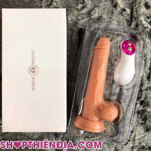 Dương vật giả gắn tường cao cấp rung thụt có đến 7 kiểu rung dễ dàng lên đỉnh
