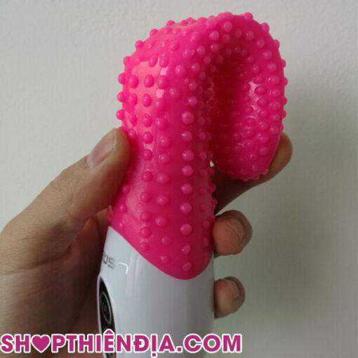 Lưỡi rung kích thích âm đaọ siêu mềm bằng silicon dễ dàng bẻ gập 