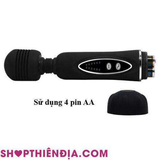 Cách sử dụng máy rung cho nữ tự sướng Power Wand khá đơn giản