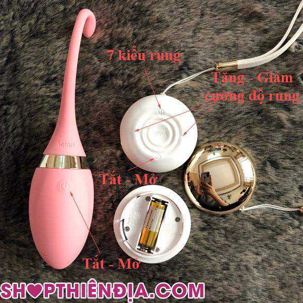 Giới thiệu về trứng rung không dây size lớn Leten Swan