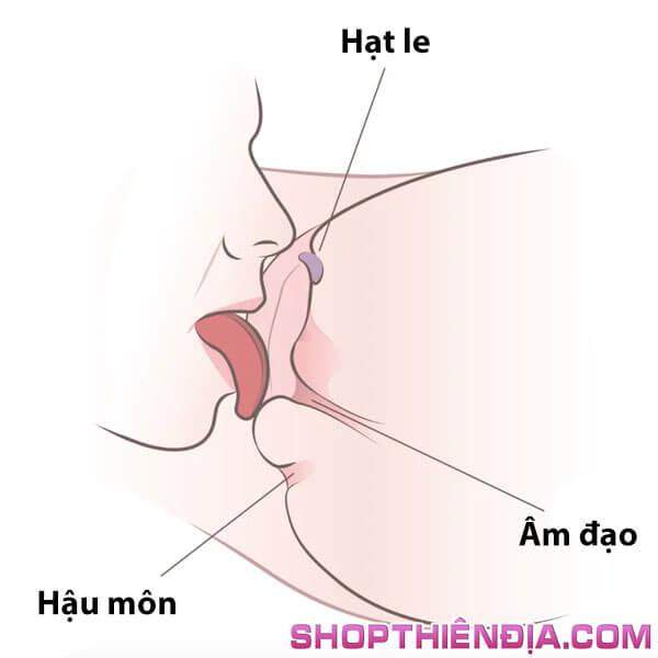 Cách kích thích cô bé bằng lưỡi