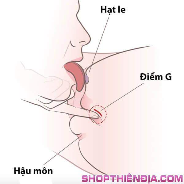 Sử dụng tay và miệng khi liếm âm vật