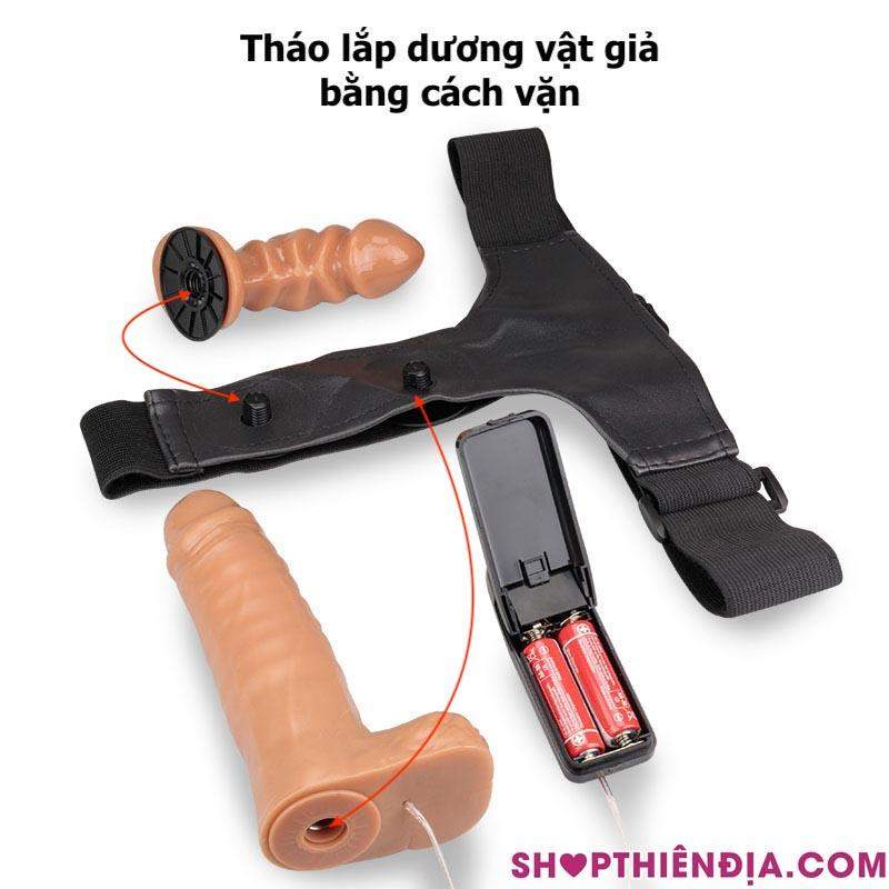 Hệ thống vặn cố định dương vật giả trên đai đeo
