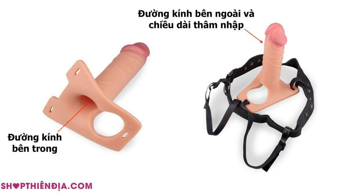 Cách chọn kích thước dương vât giả đeo rỗng