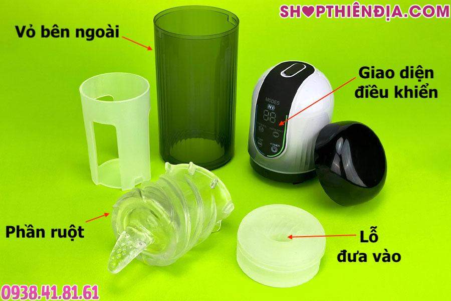 Cấu tạo máy thủ dâm nam