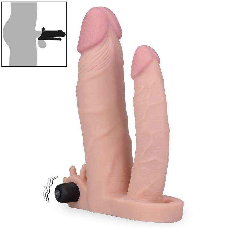 Bao cao su đôn dên cao cấp Prime 2 đầu có rung