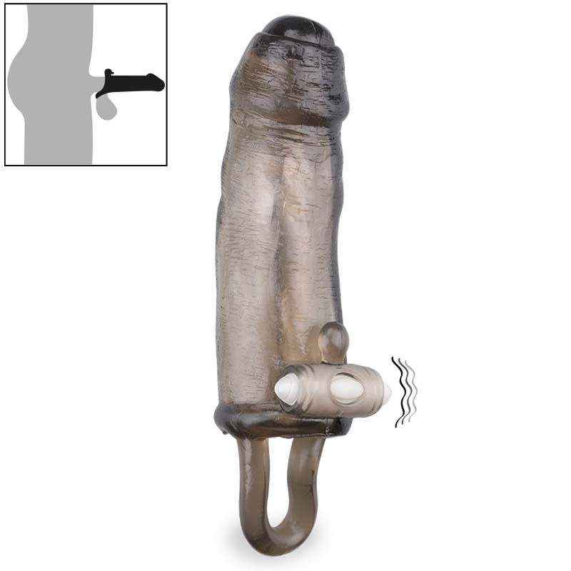 Bao cao su đôn dên có quai đeo trong suốt Heracles (+2.5cm)