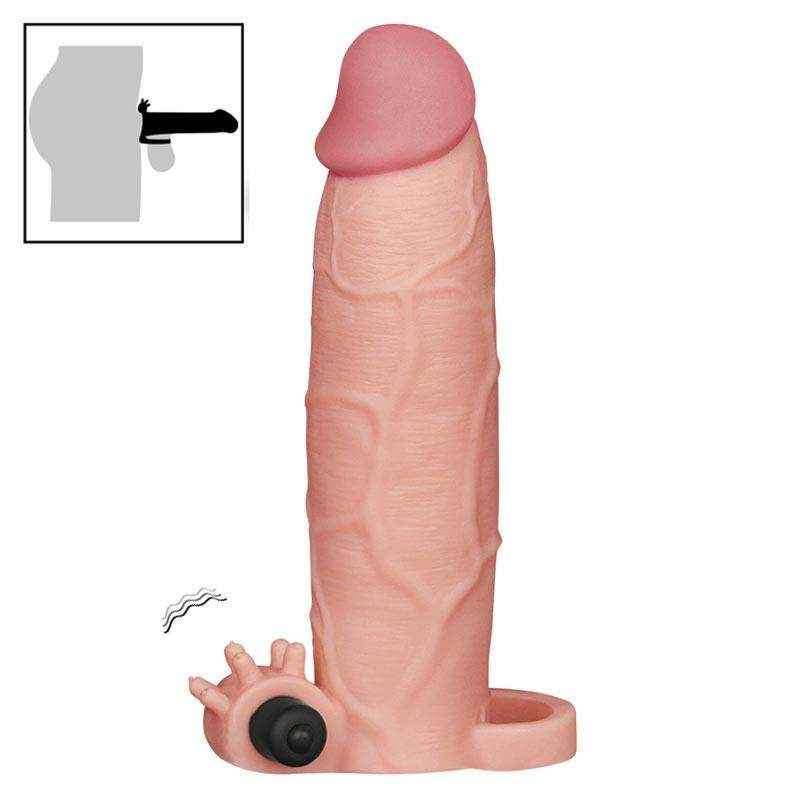 Bao cao su đôn dên giống thật Tender có rung size khủng