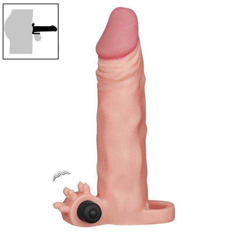 Bao cao su đôn dên giống thật Tender có rung size vừa