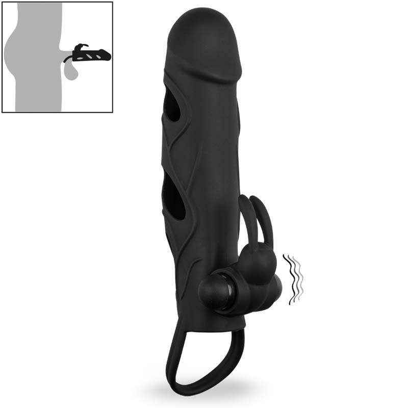 Bao cao su đôn dên loại nhỏ có dây đeo Rabbit