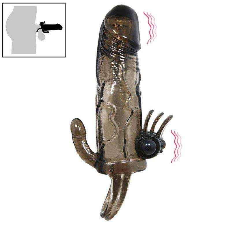 Bao cao su đôn dên rung 2 đầu Braveman 2 nhánh