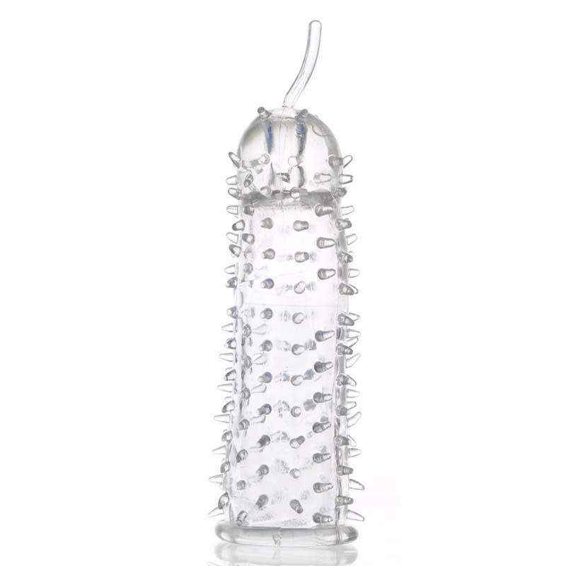 Bao cao su đôn dên trong suốt có gai