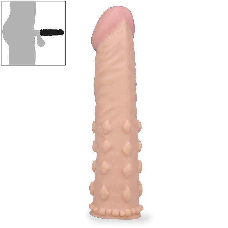 Bao cao su đôn siêu mềm siêu gai Diamond (+5cm)