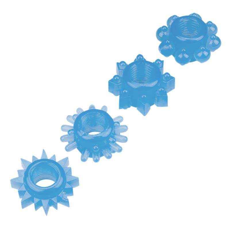 Bộ vòng đeo kéo dài thời gian quan hệ có gai bi Tickler