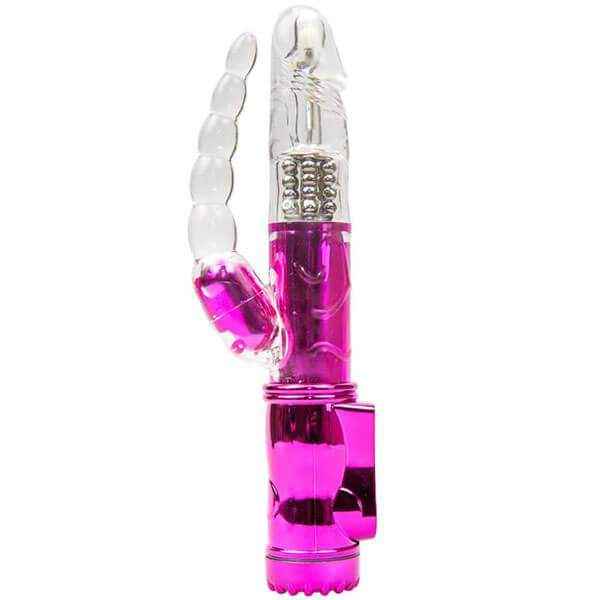 Dương vật giả 2 trong 1 rung xoay ngoáy