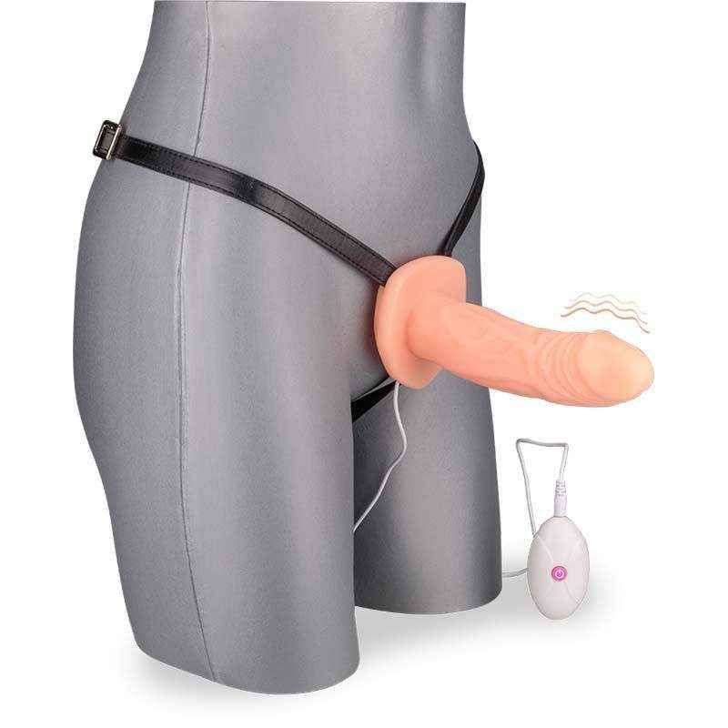 Dương vật giả có dây đeo cho nam Dreamer (có rung)