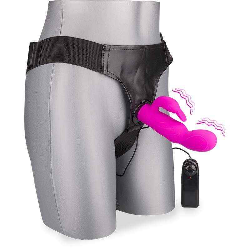 Dương vật giả dây đeo có rung kích thích điểm G Solardo