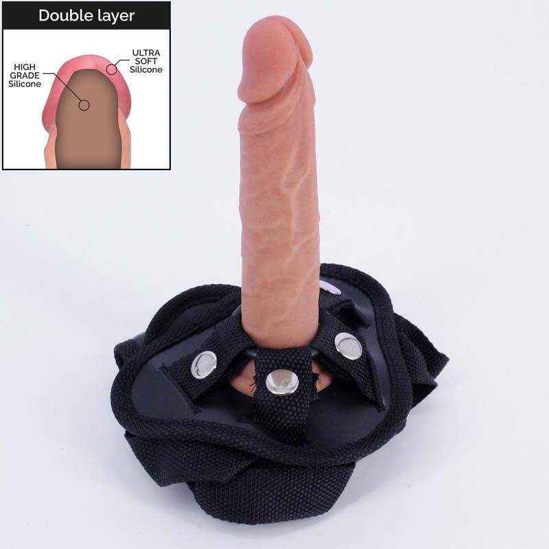 Dương vật giả đeo cho nữ siêu mềm Worthy (size nhỏ)