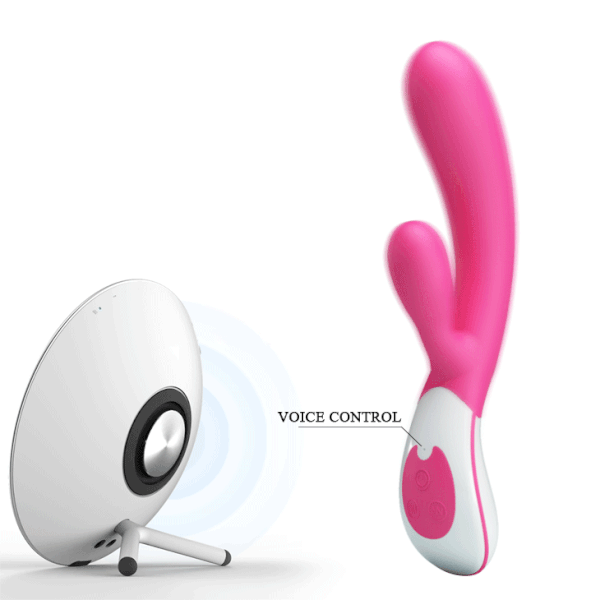 Dương vật giả silicon rung theo âm thanh