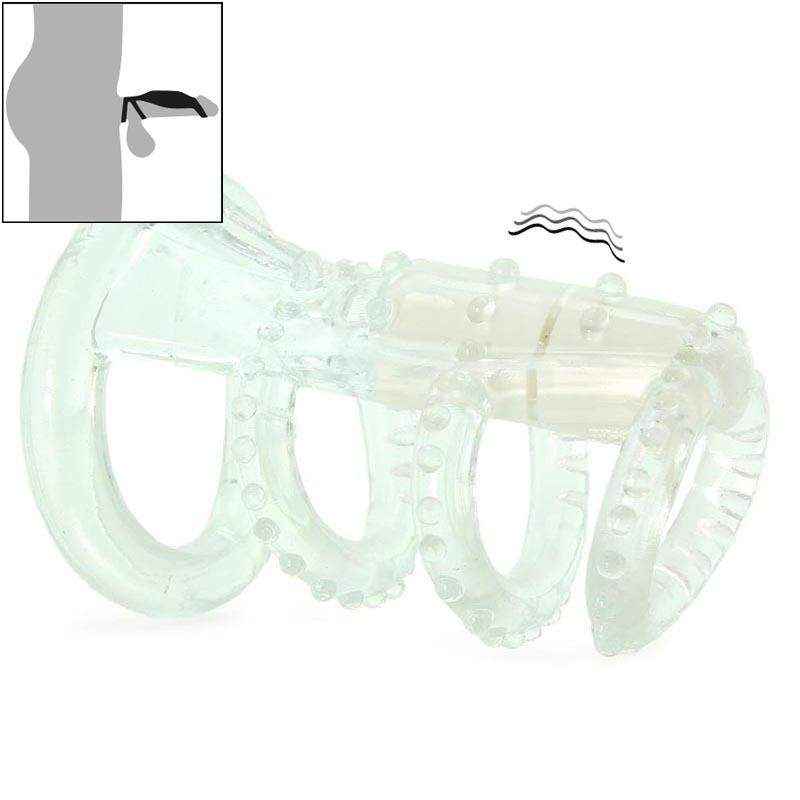 Lồng dương vật có rung Zinger