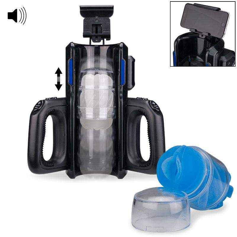 Máy thủ dâm cao cấp Telestroker siêu nhanh (có giá kẹp điện thoại)