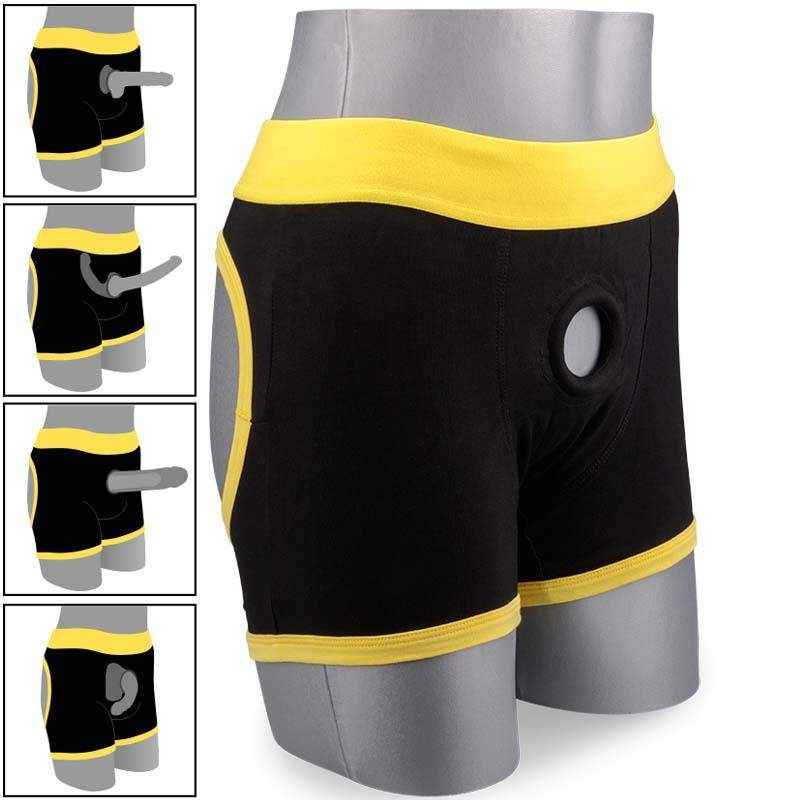 Quần boxer gắn đồ chơi tình dục Horny