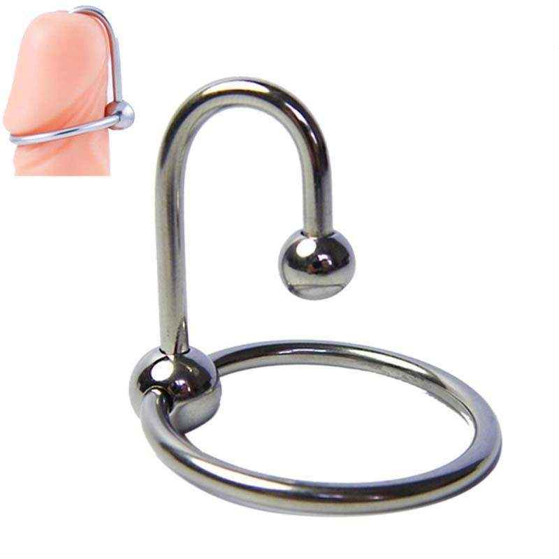 Vòng đeo đầu khấc kèm bi thông niệu đạo Stopper