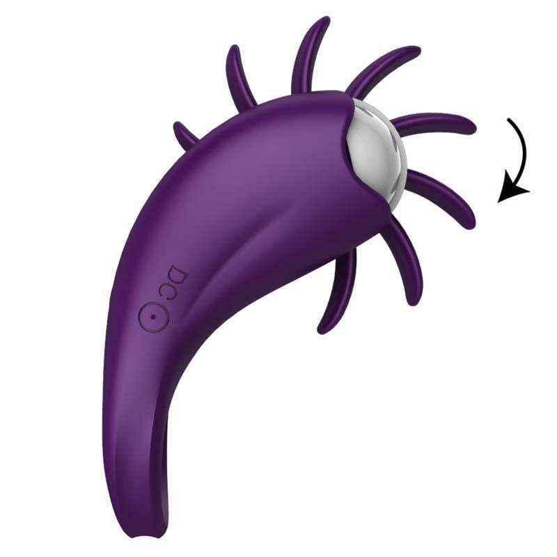 Vòng đeo dương vật rung liếm Spinner