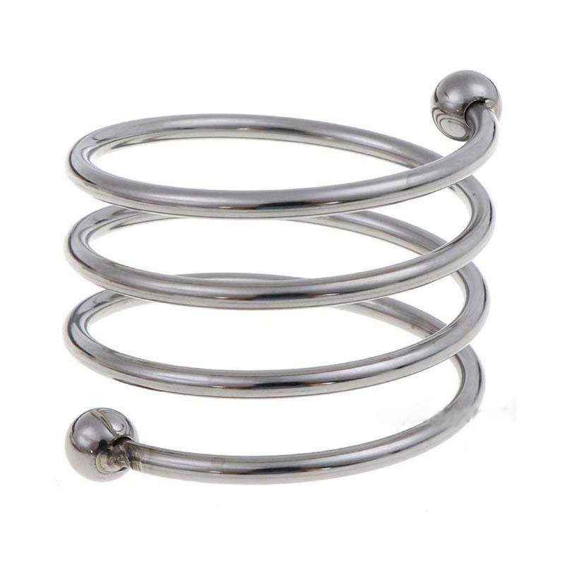 Vòng inox đeo cu kiểu lò xo Spring